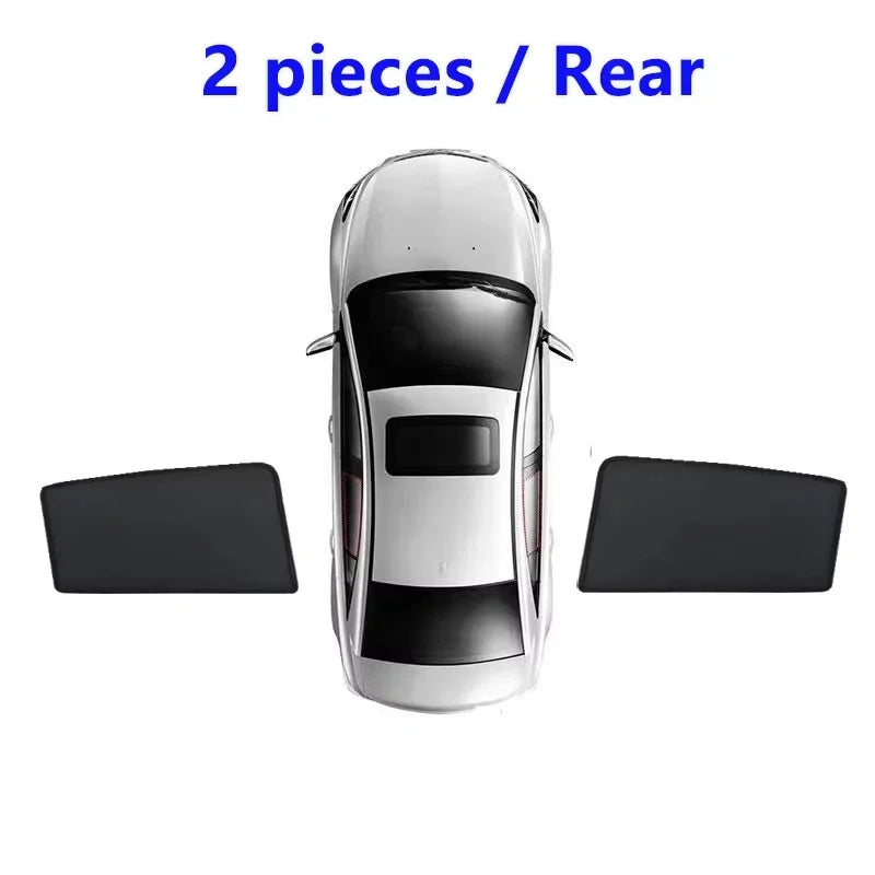 Pare-soleil magnétique en maille pour fenêtre Lynk Co 09 2021 ~ 2025 Nordcross 001, rideau de confidentialité, couverture d'ombre, accessoires automobiles