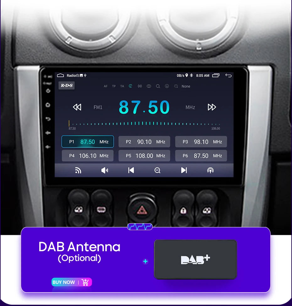 Autoradio Android 16 pour Renault Trafic 2 pour Opel Vivaro A pour Nissan primastar 2001 - 2014 GPS Navigation Carplay Android Auto