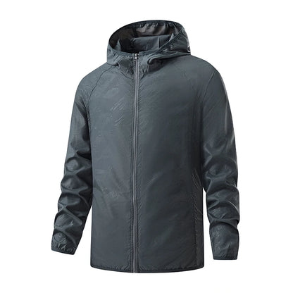 LNGXO-Vestes de randonnée imperméables pour hommes et femmes, coupe-vent de protection solaire, manteau de pluie d'escalade de camping, vêtements portables unisexes