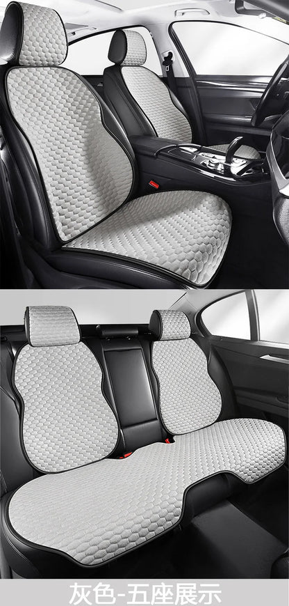 Housse de siège de voiture universelle quatre saisons, coussin de siège confortable et respirant en soie glacée pour sièges de voiture, Protection Stable