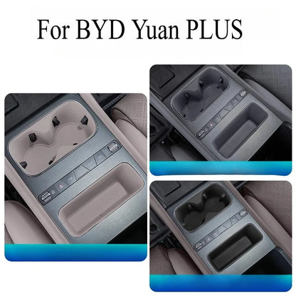Pour BYD Yuan PLUS 2022-2024-protecteur de tableau de bord et support de verre, organisateur de Modification intérieure