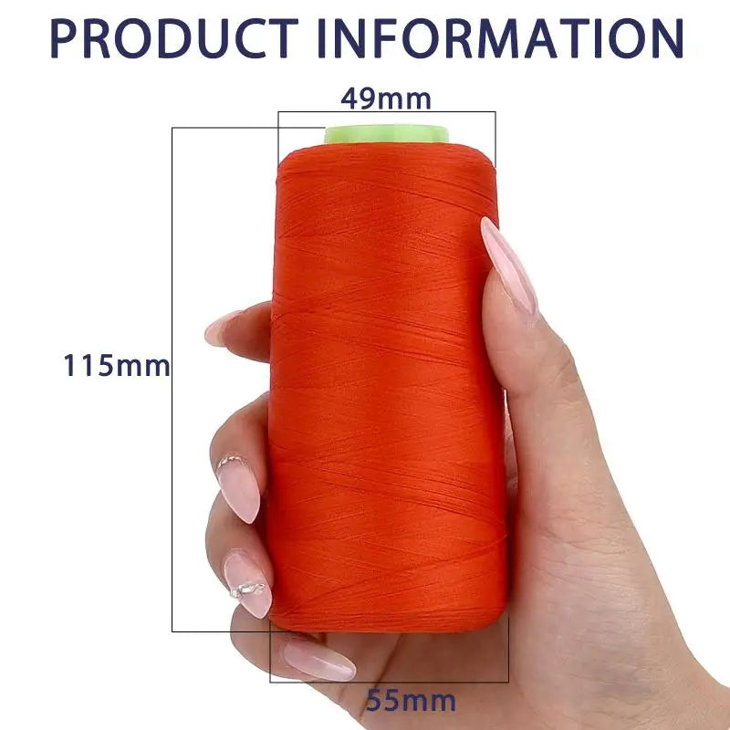 Fil à coudre élastique 100D de 3000 Yards, vêtements de Yoga, sous-vêtements, vêtements de sport, chaussettes, outils et accessoires de couture en tissu élastique