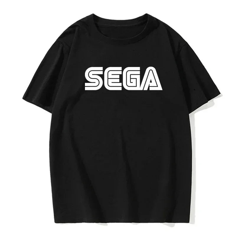 Nouveauté Sega Logo hommes t-shirts été décontracté à manches courtes mode Streetwear Harajuku t-shirt Style coréen Fans de jeu hommes t-shirts