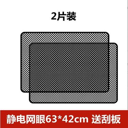 Film de Protection Solaire Durable pour Toit Ouvrant de Voiture, Autocollant Électrostatique en PVC Anti-UV de Haute Qualité, 2 Pièces