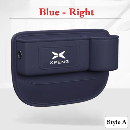 Boîte de rangement de fentes de siège de voiture, tasse d'eau, support de téléphone, sac de rangement, accessoires de rangement intérieur pour Xpeng G6 G9 G3 G3i P7 P5 P7i X9