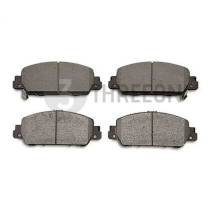 THREEON Plaquettes de frein avant en céramique pour HONDA ACCORD 2013-2021 pour HONDA HRV H-RV 2016-2021 CR-Z 2016 TO1282-F 45022steroids Revenu 00