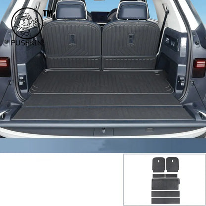 Tapis de protection pour dossier de siège arrière, tapis de coffre Anti-coup de pied, accessoires d'intérieur de voiture pour ZEEKR 9X 2025 2026