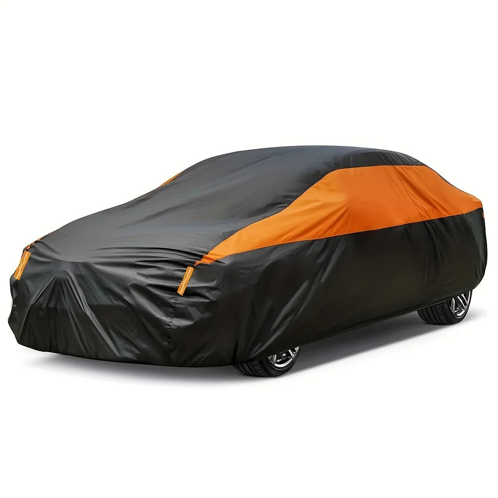 Bâches de voiture imperméables pour l'extérieur, Protection contre le soleil, la pluie et la neige, UV, universelles, SUV/berline 190T, couvertures complètes de Protection pour voiture
