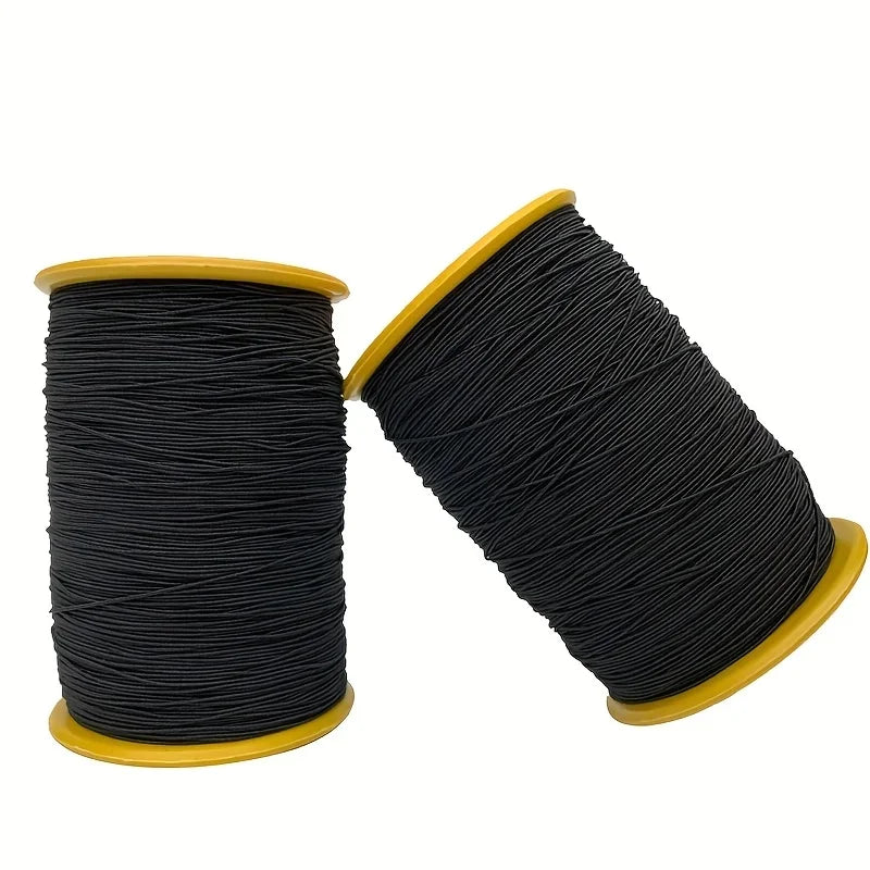 Corde élastique pour Machine à coudre, 0.5mm, ligne élastique en Polyester super fin, accessoires pour vêtements, corde élastique