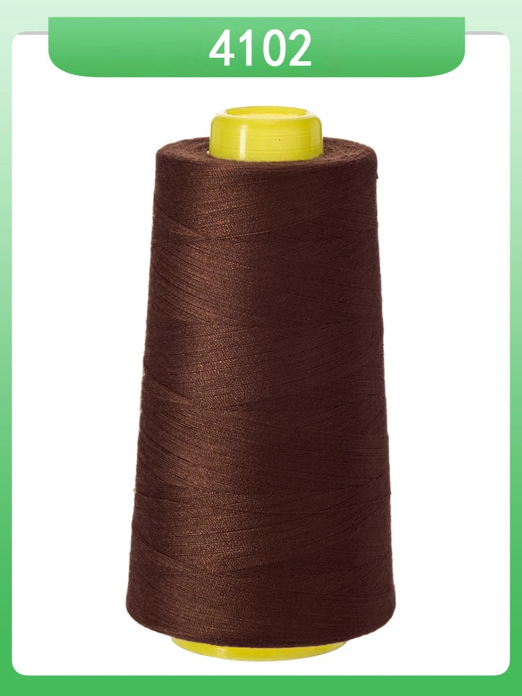 Fil à coudre ultra-fin 602-fil en polyester semblable à la soie à grande vitesse 60s/2 5000m, pour machine à broder et travaux d'aiguille délicats
