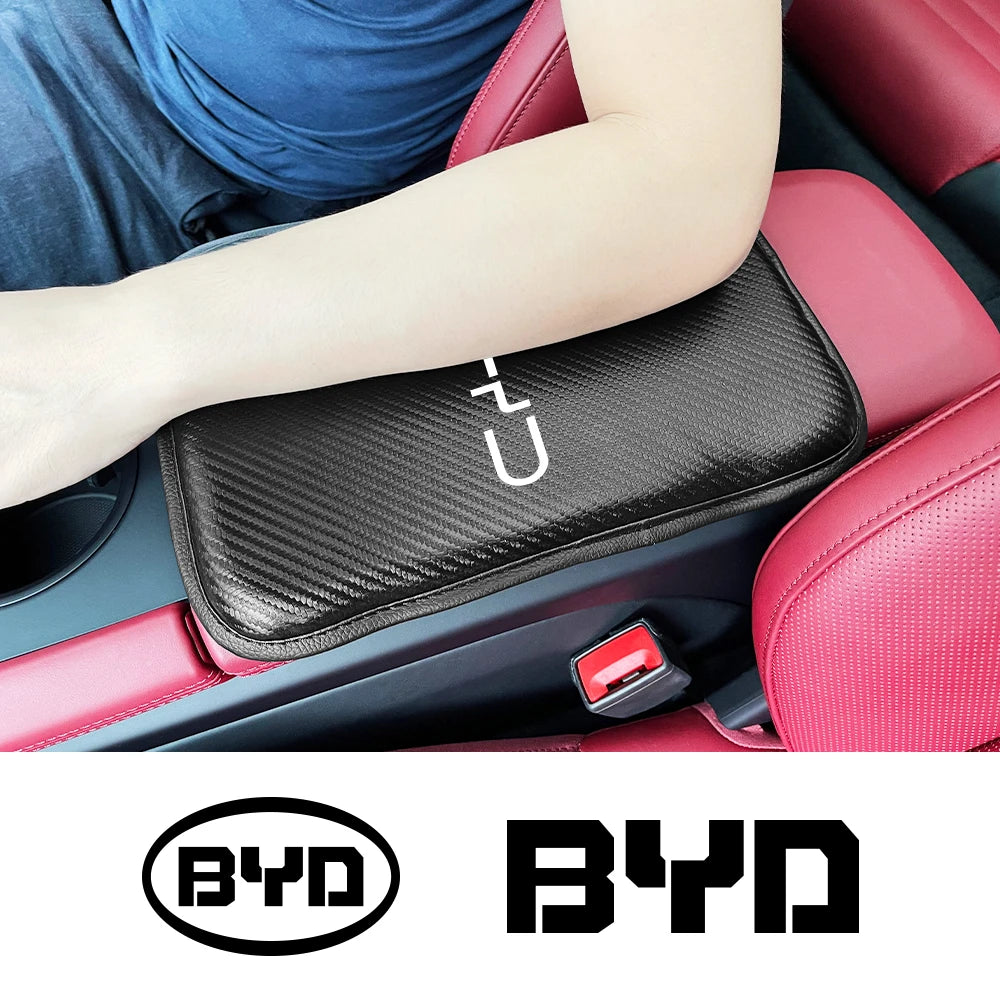 Housse d'accoudoir de voiture, accessoires de voiture pour BYD Atto 3 Act 3 Tang F3 E6 Dmi 2din Yuan plus Song plus ev f0 f3 Qin Han Dolphin S6