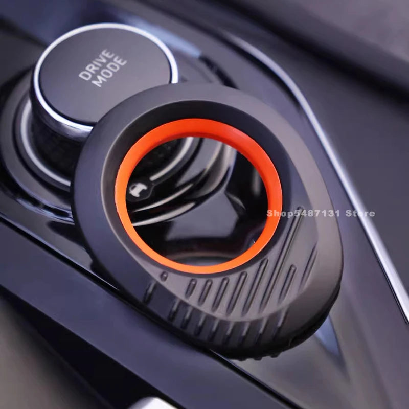 Couvercle d'anneau de commutateur de bouton d'arrêt de démarrage d'allumage de moteur pour Lynk & Co 01 02 03, accessoires d'intérieur 2021 2022 2023 2024 2025