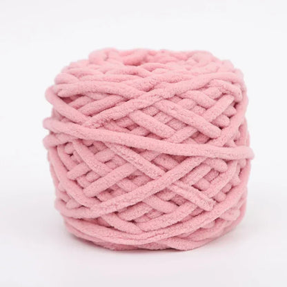 Fil à tricoter Chenille 100g/boule, ligne de bande de glace douce, fil de coton, fil de laine pour bricolage, écharpe à tricoter à la main, laine épaisse, vente en gros