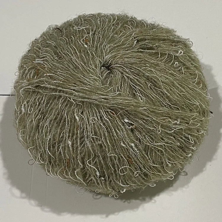Fil Mohair tricoté à la main, 25g, 1 pièce, ligne de laine chaude au Crochet, pull shwal, écharpe