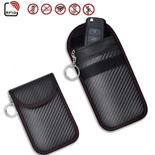 Boîte de protection du Signal de clé de voiture, Cage Faraday, paquet de télécommande, paquet de blindage Rfid sans clé, accessoires de voiture, 1