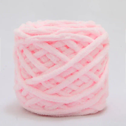 Fil à tricoter Chenille 100g/boule, ligne de bande de glace douce, fil de coton, fil de laine pour bricolage, écharpe à tricoter à la main, laine épaisse, vente en gros