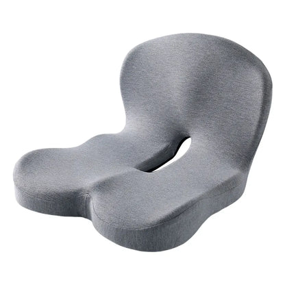 Coussin de chaise de bureau intégré en forme de L en mousse à mémoire de forme, avec Support arrière, coussin de siège de voiture pour employés de bureau, conducteurs de voiture