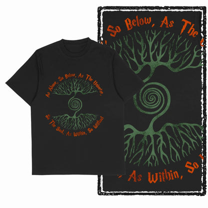 Coolmind MAX yggdrasil printed Exclusive graphic men T shirt 100% cotton big size streetwear men tshirt cool t-shirt tee shirts