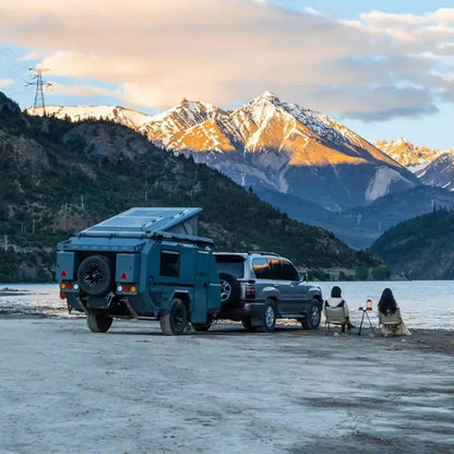 Mini remorque personnalisée, caravane tout-terrain pour camping-car, prix d'usine, pour fabricant de Camping