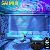 Projecteur LED Galaxie Étoilée Lumière RGB Télécommande Intelligente Lampe Aurore Étoile KTV USB pour Décoration Maison Chambre Camping Mariage