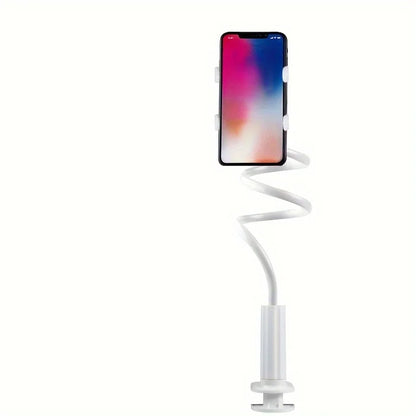 Pince de téléphone portable à col de cygne, bras long flexible, prêt Tatparesseux avec poignée, frais généraux en direct