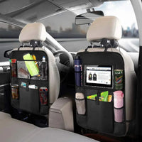 Support de tablette pour siège arrière de voiture avec écran tactile, pocommuniste de rangement automatiques, housse de protection, accessoires de voiture