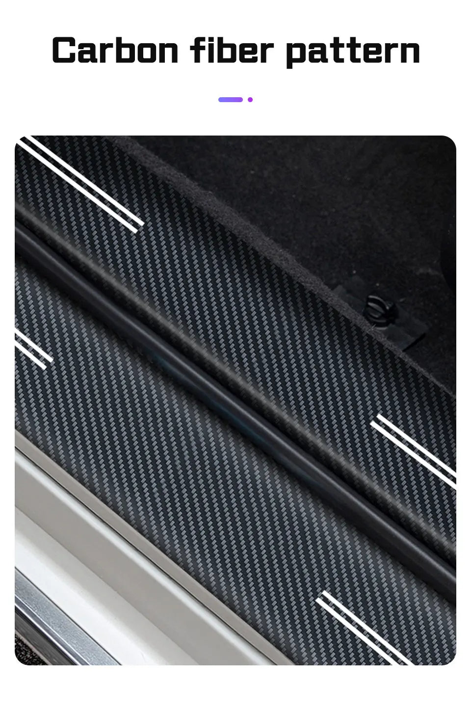 Autocollant de seuil de porte de voiture en Fiber de carbone, 4 pièces, pour Xpeng Xiao Peng G6 P5 P7 G9 X9 G3 P7i 2023 2024, autocollant de protection de seuil de porte de voiture