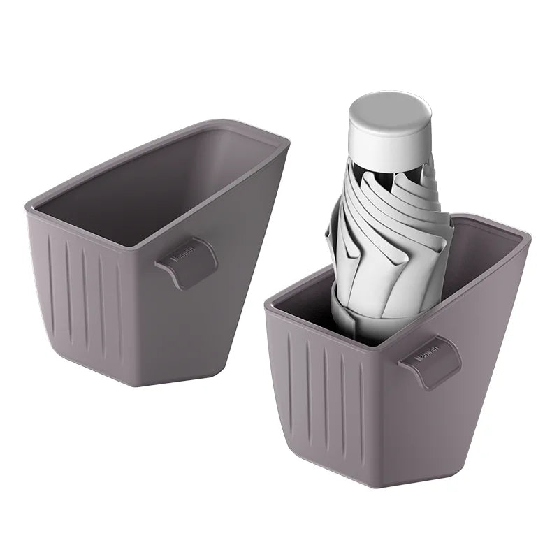 Boîte de rangement de porte pour ZEEKR 7X, seau de rangement en Silicone, rangement de parapluie, poubelle multifonctionnelle, accessoires d'intérieur de voiture
