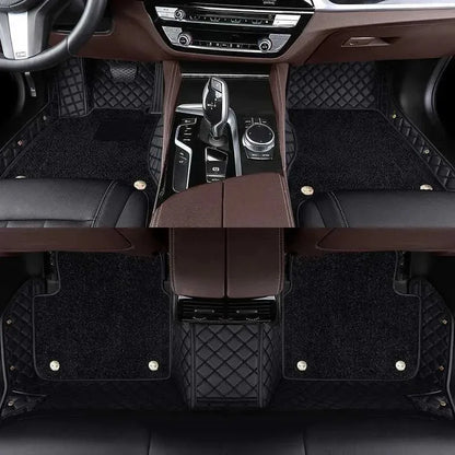 Tapis de sol de voiture Double couche 9D, pour Jetour Dashing 2022 2023 2024, coussinets de pied automobiles personnalisés, couverture de tapis Automobile, accessoire intérieur