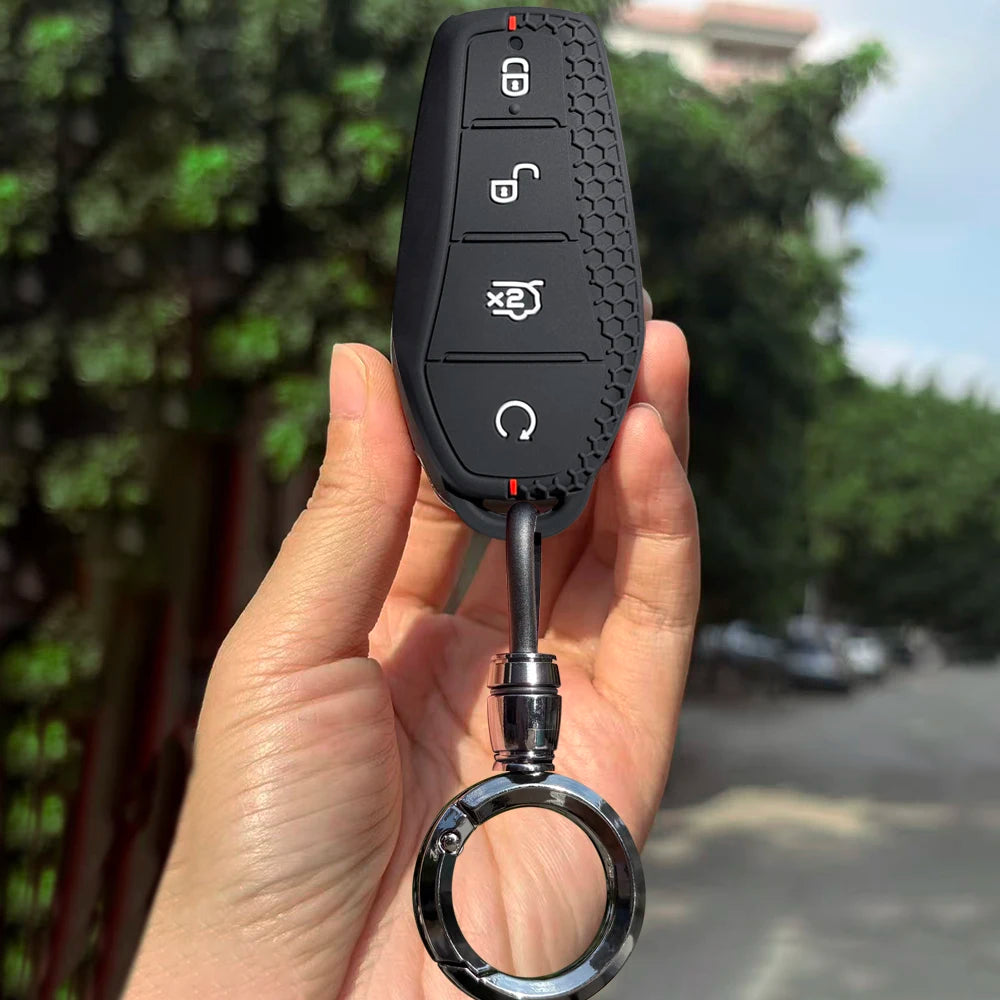 Étui en Silicone pour clé BYD Atto 3 Qin Plus Sealion 6 DM-i Dolphin Song L DM-i Han L Tang