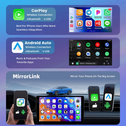 Podofo Android 4G WIFI lecteur multimédia de voiture pour Renault Clio 2012-2016 Clio 4 2016-2019 Carplay GPS écran tactile autoradio RDS