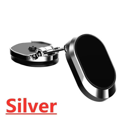 Support de téléphone magnétique pliable pour voiture, support de smartphone magnétique, support GPS, iPhone 15 13 12 11, Samsung Xiaomi