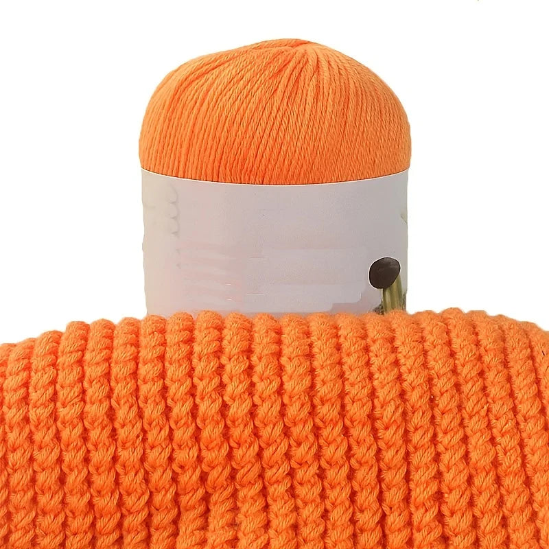 200 g 6 brins de boules de fil doux tricotées faites à la main d'épaisseur moyenne pour la fabrication de pulls, chapeaux, foulards, gants, chaussures en fil, boules de fil doux, 1 pièce = 4 boules = 200 grammes