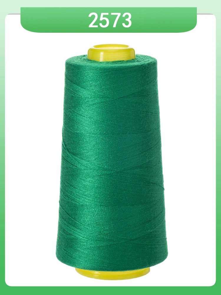 Fil à coudre ultra-fin 602-fil en polyester semblable à la soie à grande vitesse 60s/2 5000m, pour machine à broder et travaux d'aiguille délicats