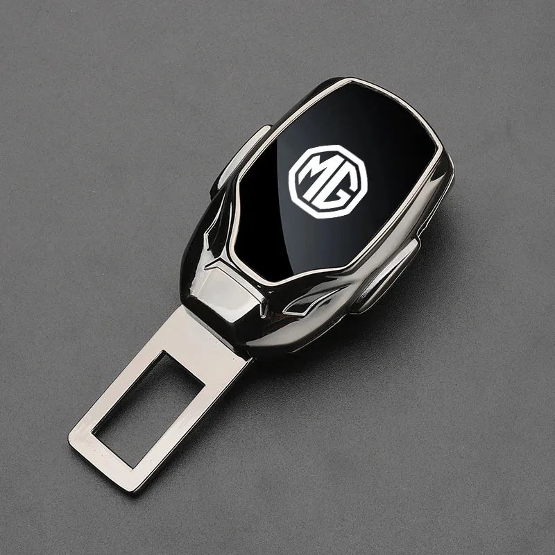 تطويل معدني لحزام الأمان للسيارة، محول إطالة مشبك حزام الأمان لسيارات MG MG3 MG5 MG6 MG7 ZS GT EZS EHS Phev RX5 ZT، ملحقات سيارات