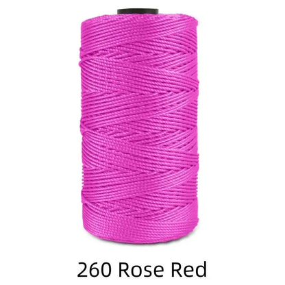Fil de soie et coton glacé léger d'été, 1.5mm, 200m, fil au Crochet pour bricolage, artisanat, sac, chapeau, chaussures, fil en polypropylène, cordon de fil au Crochet