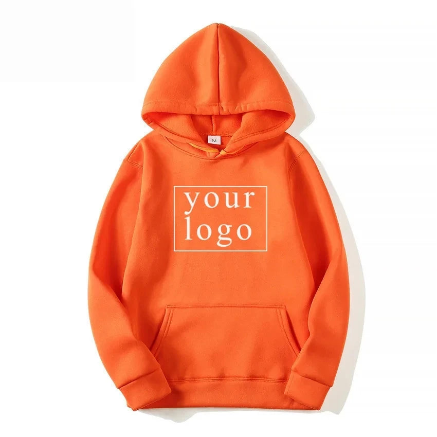 Votre propre Design marque Logo/image personnalisée partout hommes femmes sweat à capuche bricolage sweat à capuche décontracté à la mode nouveau