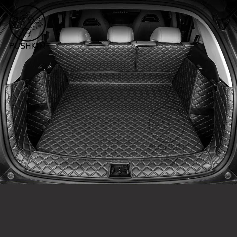 Tapis de coffre de voiture pour BYD Atto 3 Yuan Plus EV 2024 2025 2026, sacs de rangement de protection de coffre, doublure de chargement, accessoires d'intérieur de voiture