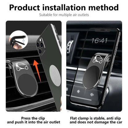Support de téléphone de voiture à rotation intelligente à 360 degrés, clip de protection anti-vibration Crossblade 451 450 453 Forfour EQ Forjeremy