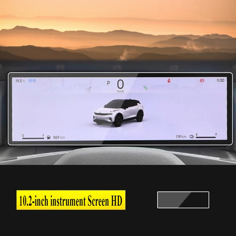 Protecteur d'écran pour Instrument de Navigation, Film trempé, accessoires modifiés pour intérieur de voiture, pour Lynk & Co 06 EMP 2025