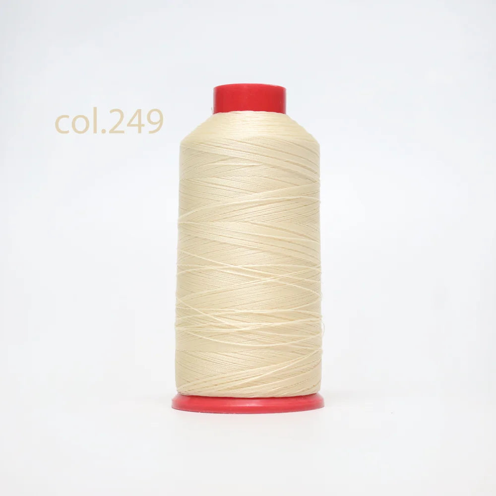 TEX 70 fil collé en Nylon 0.3MM robuste résistance à la rupture rembourrage en cuir chaussures toile point de couture 210D/3 1500 mètres