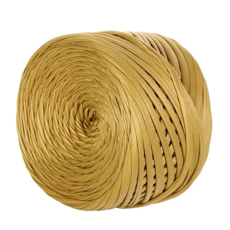 Fil en cuir synthétique mat Nappa 200g/rouleau, fil à tricoter et à crocheter pour sacs faits main et artisanat