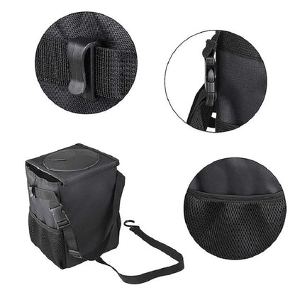 Poubelle étanche pour voiture, organisateur d'accessoires de voiture, benne à ordures pour voitures, poches de rangement portables à fermeture