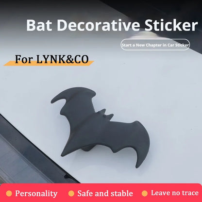 Autocollant de voiture stéréo chauve-souris 3D, décoration de toit de voiture, pour LYNK & CO 900 LYNKCO 09 01 18 03 05 06 07 PHEV MHEV