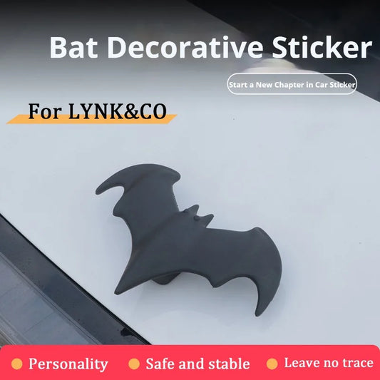 Autocollant de voiture stéréo chauve-souris 3D, décoration de toit de voiture, pour LYNK & CO 900 LYNKCO 09 01 18 03 05 06 07 PHEV MHEV