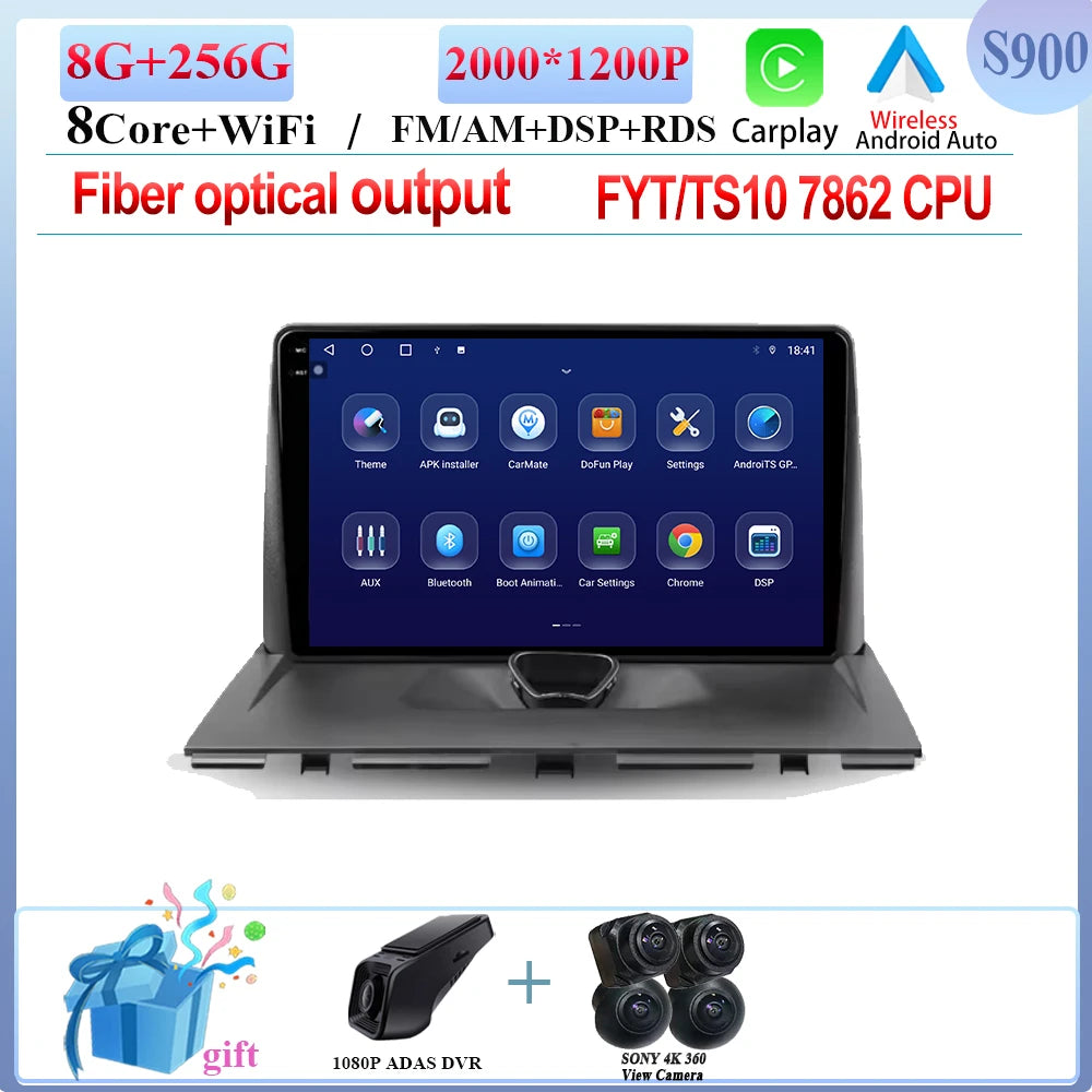 Pour Peugeot Expert 2 G9 2007 - 2017 autoradio lecteur vidéo multimédia GPS Navigation 5G wifi Android auto haute performance 2din