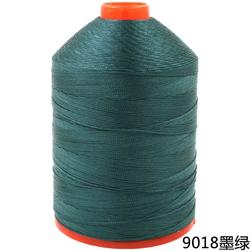 Fil de Cuir Polyester à 16 Brins, Creux, Crochet Fait à la Main, Bracelet Tissé, Pompon, 1mm, 210D