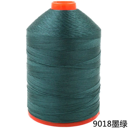 Fil de Cuir Polyester à 16 Brins, Creux, Crochet Fait à la Main, Bracelet Tissé, Pompon, 1mm, 210D