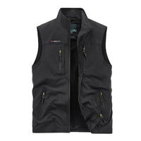 Veste sans manches pour hommes, gilet d'été pour Cargo, escalade, chasse, photographe en plein air, pêche, Camping, vêtements de travail, 2024