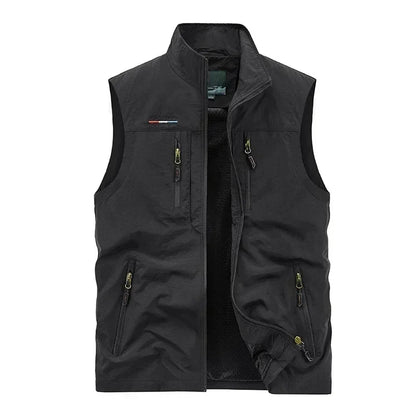 Veste sans manches pour hommes, gilet d'été pour Cargo, escalade, chasse, photographe en plein air, pêche, Camping, vêtements de travail, 2024